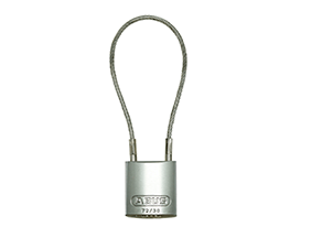Abus 72/30 Safety Padlock with Cable Shackle - Aluminum Body Abus Safety Parts Abus Lock Co.