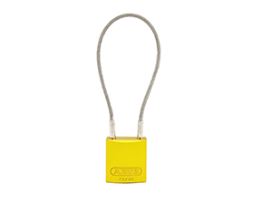 Abus 72/30 Safety Padlock with Cable Shackle - Aluminum Body Abus Safety Parts Abus Lock Co.