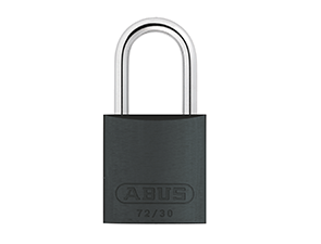 ABUS 72/40 Aluminum Safety Padlock Silver Keyed Different