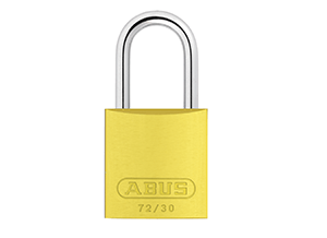Abus 72/30 Safety Padlock - Aluminum Body Safety Padlock Abus Lock Co.