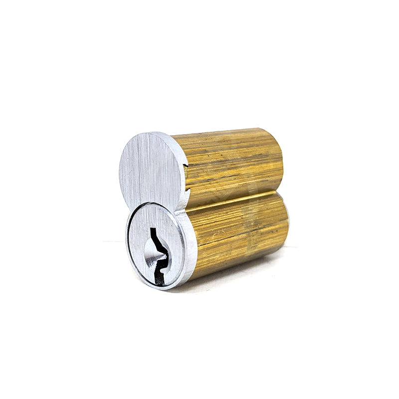 6 Pin IC Core "1C" Keyway (Satin Chrome) SFIC Core GMS Industries