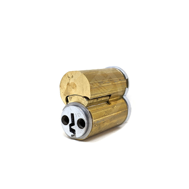 6 Pin IC Core "1D" Keyway (Satin Chrome) SFIC Core GMS Industries