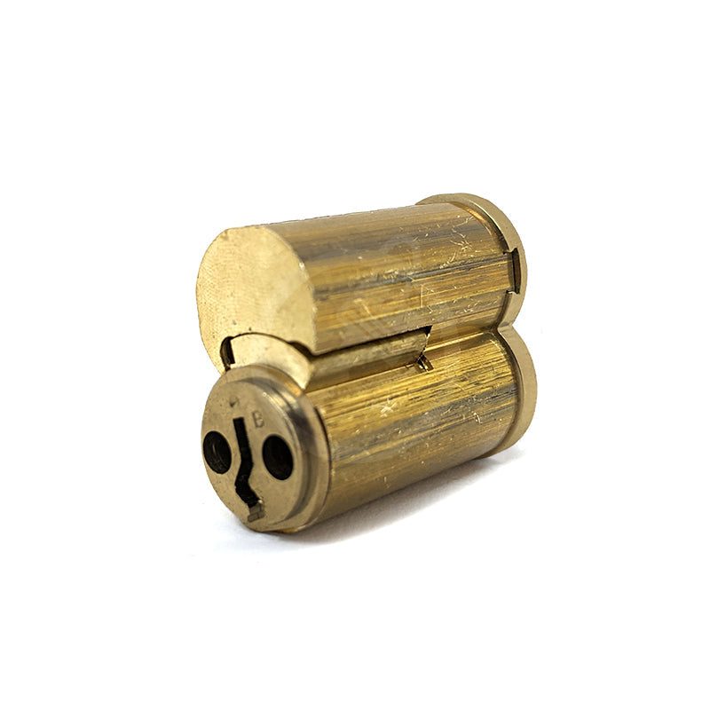 6 Pin IC Core "B" Keyway (Satin Brass) SFIC Core GMS Industries