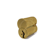 6 Pin IC Core "C" Keyway (Satin Brass) SFIC Core GMS Industries