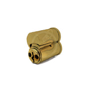 6 Pin IC Core "C" Keyway (Satin Brass) SFIC Core GMS Industries