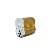 6 Pin IC Core "D" Keyway (Satin Chrome) SFIC Core GMS Industries