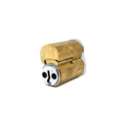 6 Pin IC Core "D" Keyway (Satin Chrome) SFIC Core GMS Industries