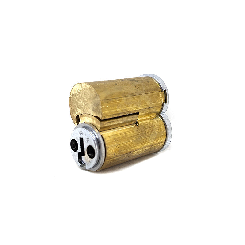 6 Pin IC Core "F" Keyway (Satin Chrome) SFIC Core GMS Industries
