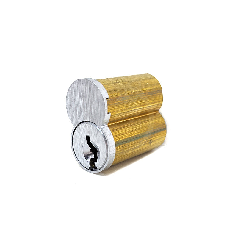 6 Pin IC Core "K" Keyway (Satin Chrome) SFIC Core GMS Industries