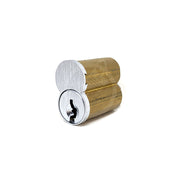6 Pin IC Core "L" Keyway (Satin Chrome) SFIC Core GMS Industries