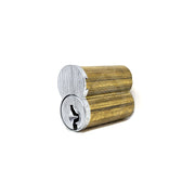 7 Pin IC Core "1D" Keyway (Satin Chrome) SFIC Core GMS Industries