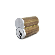 7 Pin IC Core "L" Keyway (Satin Chrome) SFIC Core GMS Industries