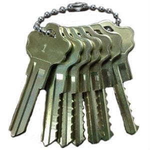 Kwikset KW10 Space & Depth Key Depth & Space Keys CLK