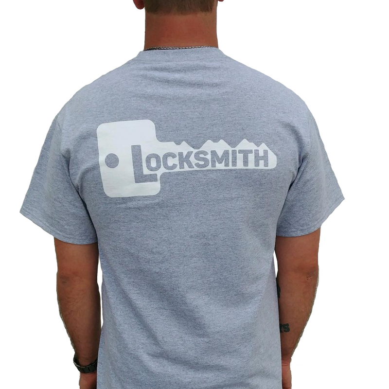 Locksmith T-Shirt - Grey Locksmith Apparel CLK