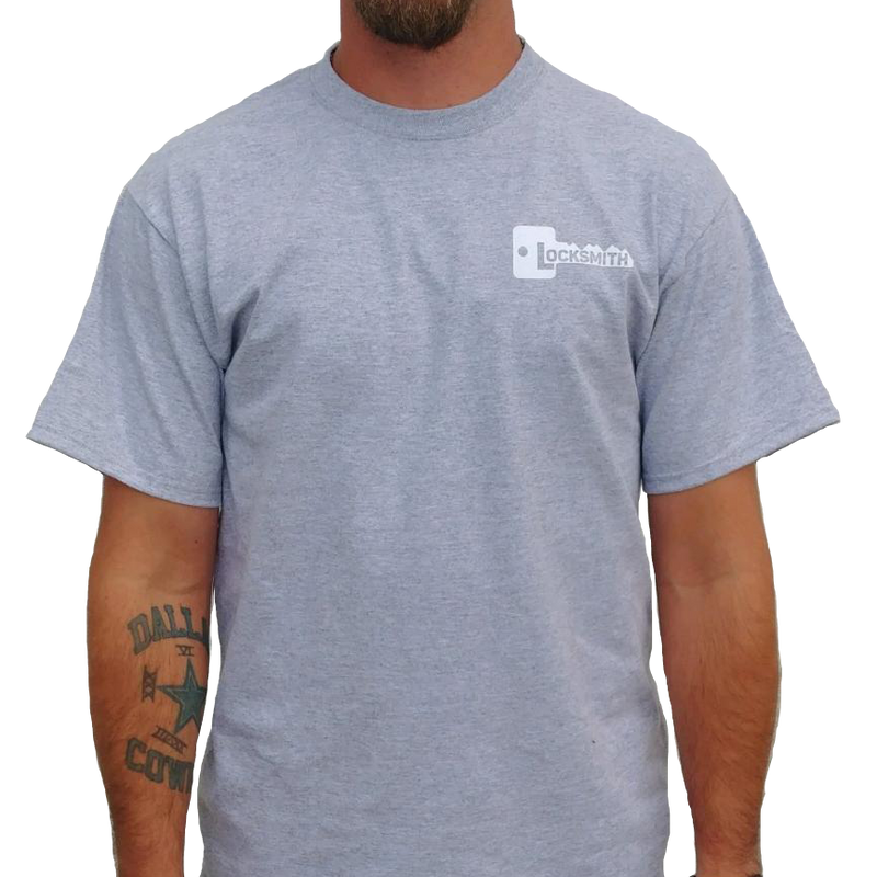 Locksmith T-Shirt - Grey Locksmith Apparel CLK