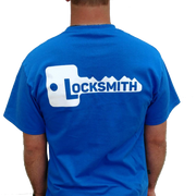 Locksmith T-Shirt - Royal Blue Locksmith Apparel CLK