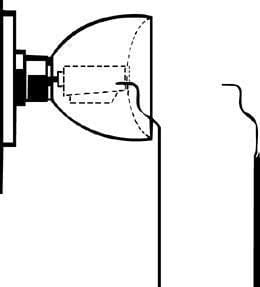 Tulip Knob Tension Wrench, Medium Lock Picks Hudson-ESP-HPC